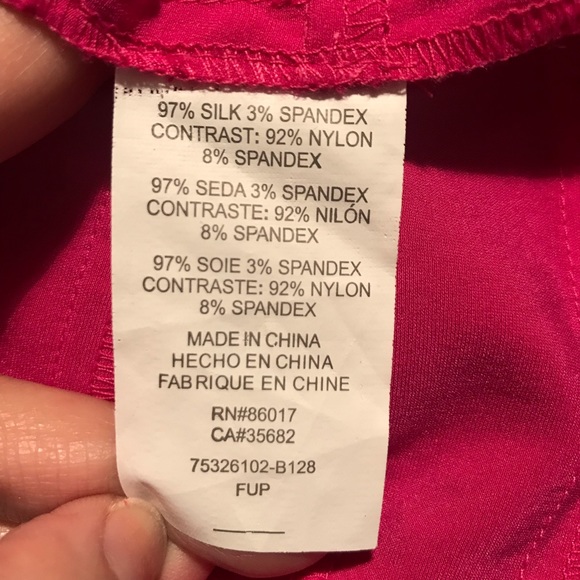 Bebe Womens Priscilla Silk Dress - Picture 8 of 8